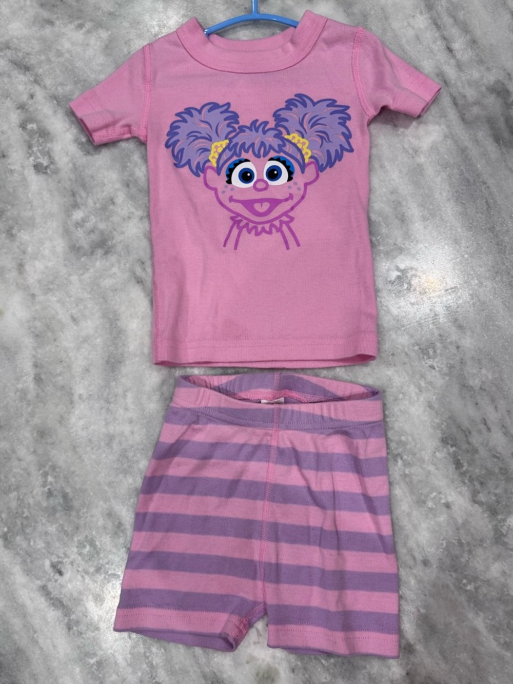Hanna Andersson x Sesame Street Pink Abby Cadabby PJ set